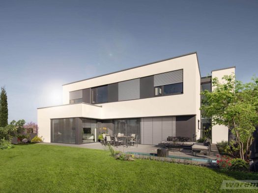 Haus mit Raffstore
