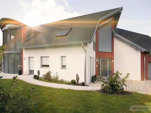 Haus mit Rollladen