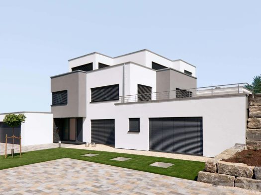 Haus mit Raffstore