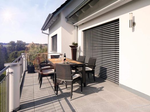 Haus mit Raffstore