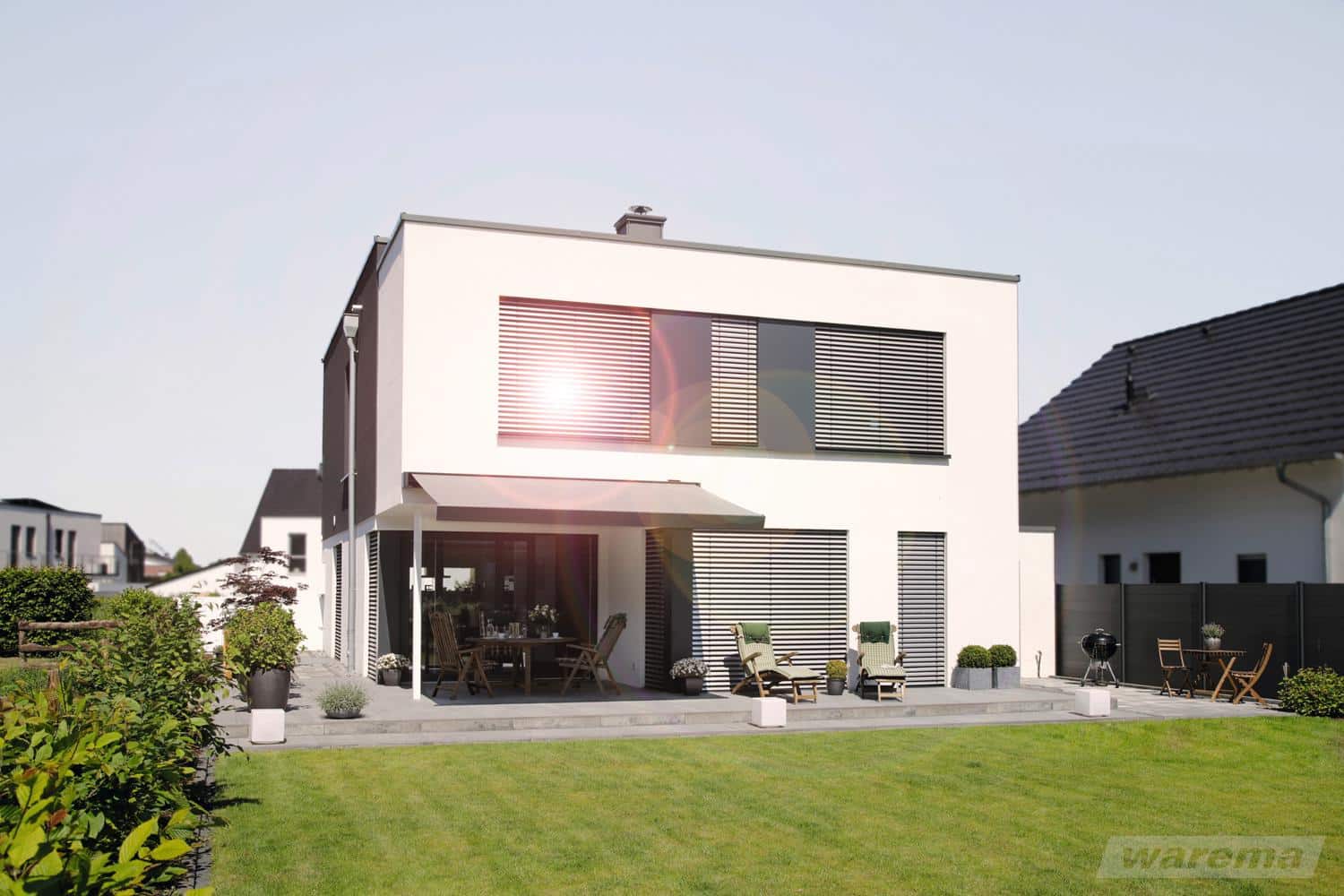Haus mit Raffstore
