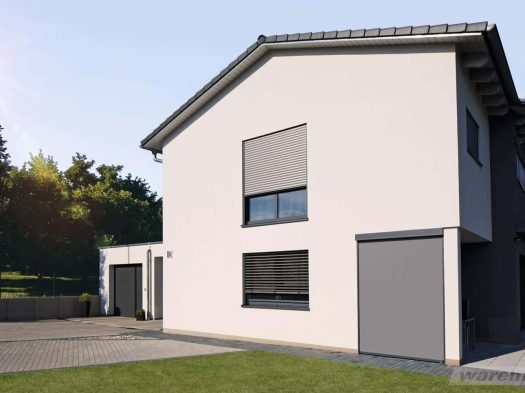 Haus mit Rollladen