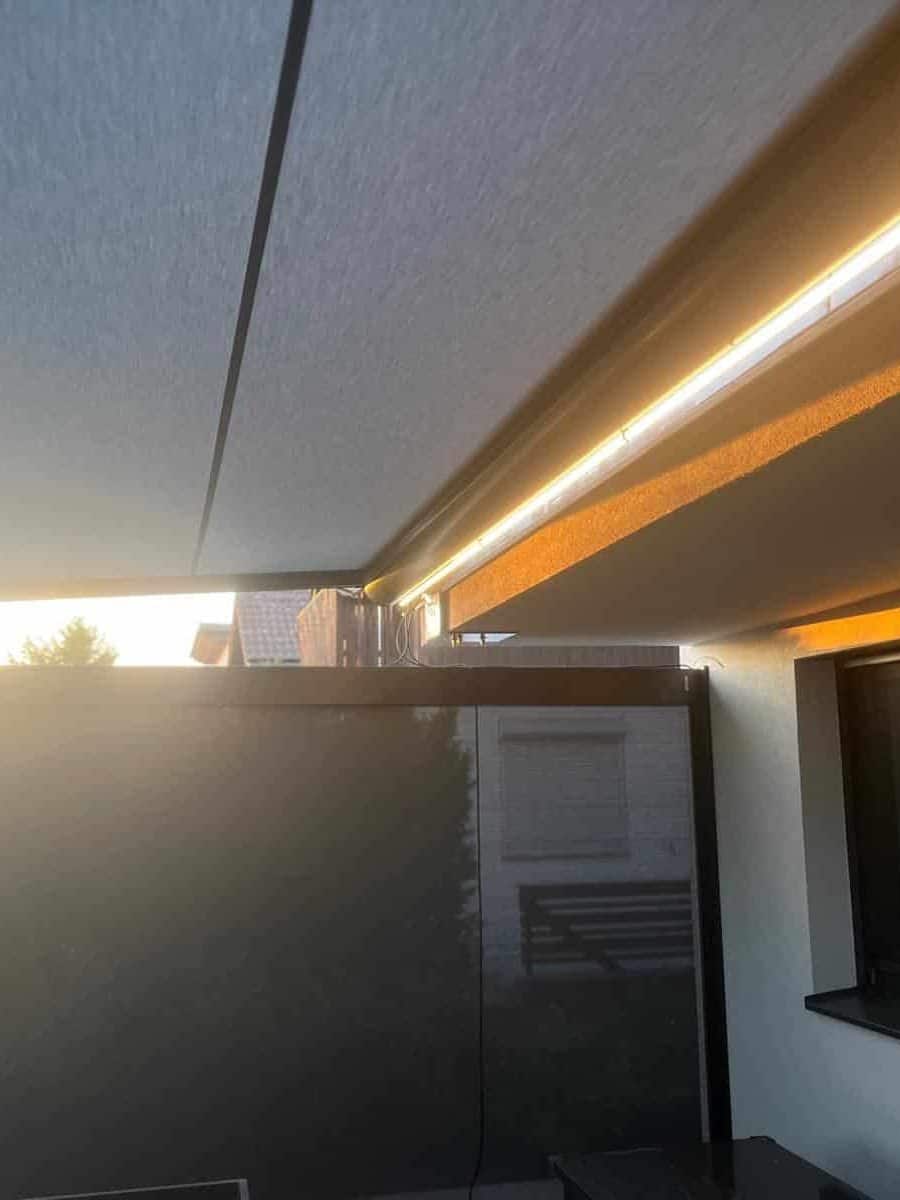 Sonderkonstruktion Pergola Detailansicht