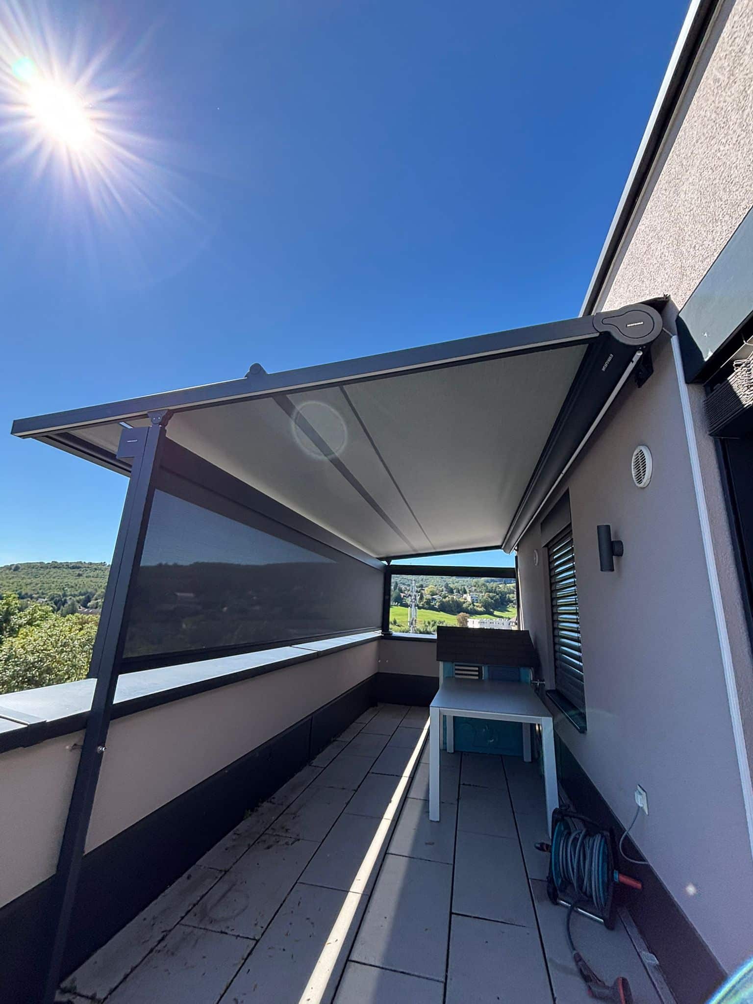 Sonderkonstruktion Pergola Außenbereich